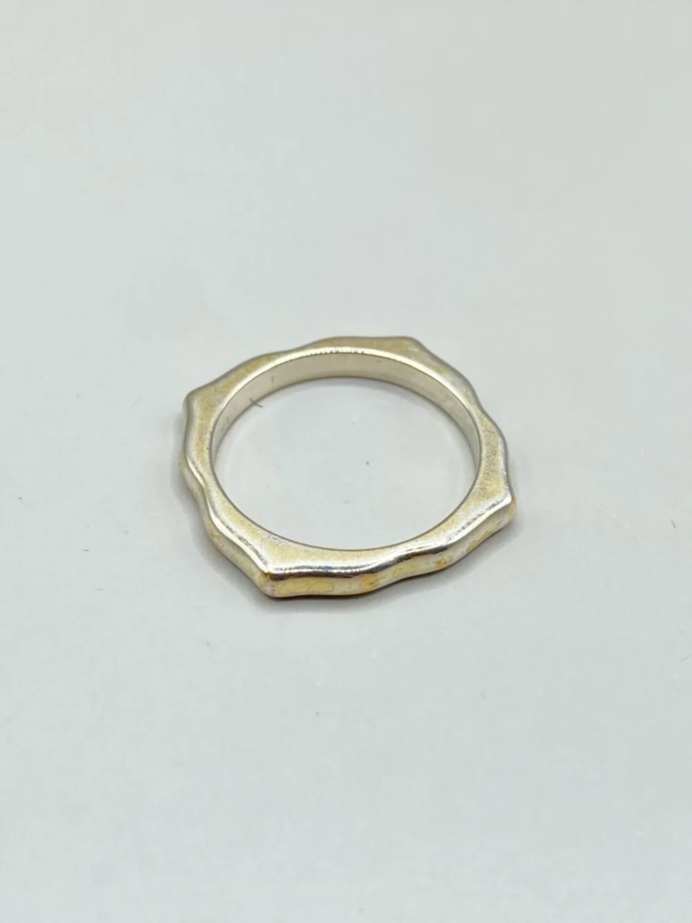 Kendra Scott Gold Logo Cutout Stacking Ring